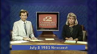 July 8 1985 Newscast - Bill O'Reilly - Tracy Barry | KATU In The Archives