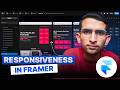 Framer Tutorial: Understand Breakpoint and Responsiveness in Framer | Peush Jha
