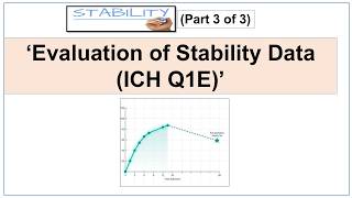 ICH Q1E- Evaluation of Stability Data | Stability Data Extrapolation | Regression Analysis