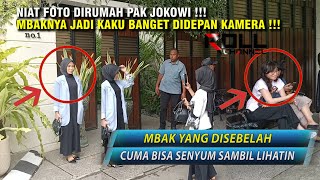 Cuma Pengen Foto Aja, Mbak-Mbak Ini Pagi-Pagi Ke Rumah Pak Jokowi