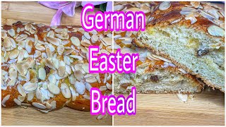 German Easter Bread  Recipe| Hefezopf|Hefezopf backen| Osterbrot| Osterrezepte| Quark Hefezopf