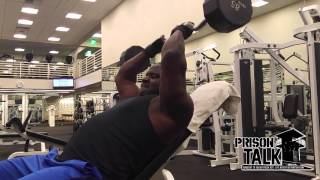Big Herc working out at Equinox - Prison Talk 4.17