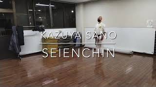 Seienchin of a Kata in slow motion.