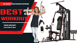 Best All-in-One Home Gym | Full Body Workout Machine Review 💪 GarveeLife Gym!