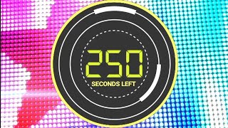 250 Seconds=4:10mins Countdown (General beautiful circle clock effect) Remix Pacman Gameboy advance