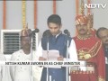 tej pratap yadav lalu yadav s debutant son repeats oath after flub