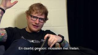 #QlovesED: Sean interviewt Ed Sheeran