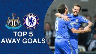 Top 5 Away Goals Against Newcastle | Chelsea Tops