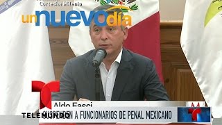 Suspenden a funcionarios de una prisión mexicana | Un Nuevo Día | Telemundo