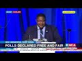 2021 Municipal Elections | Polls declared free and fair