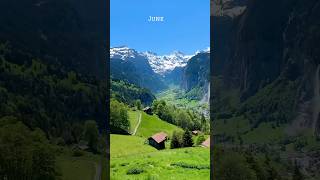 12 months Switzerland 🇨🇭 #youtubeshorts #travel #switzerland #nature