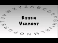 How to Say or Pronounce USA Cities — Essex, Vermont