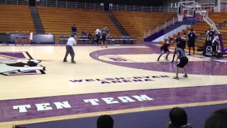 Northwestern Post Defense Drill