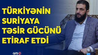 Suriyanın yeni liderindən EKSKLÜZİV MÜSAHİBƏ: Türkiyə ilə koordinasiyalı şəkildə çalışacaqlar