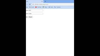 input type reset | HTML Basics | Frontend #html #css#newvideo #shorts#shortvideo#trending#javascript