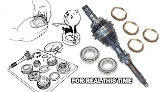 GEARING Up to Re-Build a Transmission  (Rotunda/Mazda Transmission Shim Selection Tool PART 2)