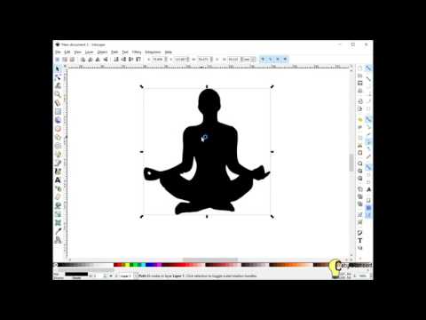 How to trace a bitmap image to a vector SVG file using Inkscape How to trace a bitmap image to a vector SVG file using Inkscape