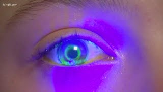 Young children using contacts to improve eye health