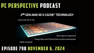 PCPer Podcast 798: Ryzen 7 9800X3D Launch, Intel Q3 Financials, Microsoft Delays Recall Again, Etc.