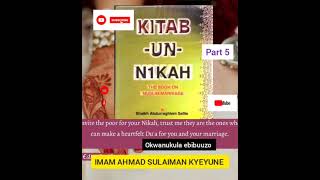 KITABU NIKAH P5_ IMAM AHMAD SULAIMAN KYEYUNE