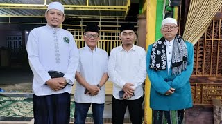 Sambutan Ketua panitia H.Ladullah SHI. dan pimpinan majelis Manaqib H Edy Waluyo. Nunukan