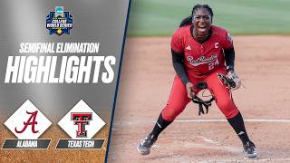 Texas Tech vs. Alabama: 2026 Women's College World Series semis elimination | Extended highlights