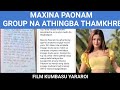 MAXINA PAONAM GROUP NA ATHINGBA THAMKHRE.