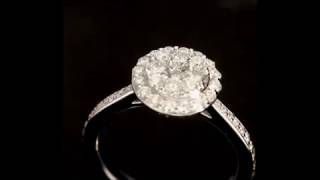 9ct White Gold Estoria Diamond Ring