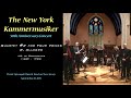 The New York Kammermusiker 50th Anniversary Concert: 