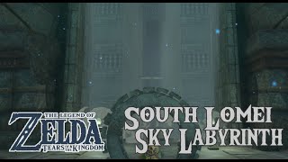 South Lomei Sky Labyrinth all switches and chests map Zelda Tears of the Kingdom
