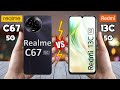 Realme C67 5G Vs Redmi 13C 5G - Full Comparison 🔥 Techvs