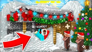 Я ЧУТЬ НЕ ПРОПУСТИЛ НОВЫЙ ГОД В МАЙНКРАФТЕ | Компот Minecraft