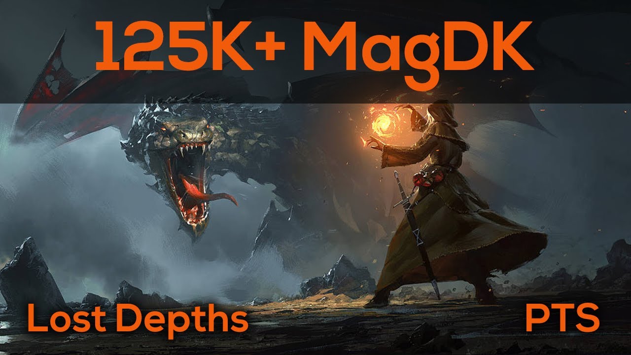 ESO - 125K DPS Magicka Dragonknight | Lost Depths - YouTube