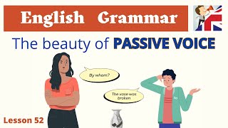 Passive Voice in English – How to use the Passive Voice - English Grammar Lesson