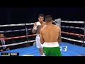 tito mercado punishes opponent forces opponent to quit on his stool full fight