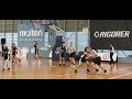 NSG 18042023 national basketball qtr finals, B girls team swiss vs  SCGS  2nd qtr