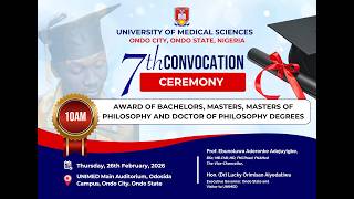 7TH CONVOCATION CEREMONY