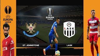 ⚽ ST. Johnstone vs Lask ⚽ | 🏆 UEFA Europa conference league 26/08/2021 Fifa 21 McDiarmid Park perth