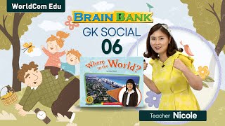 [ 브레인뱅크 GK Social studies  ] 06. Where in the World?    by 니콜샘 강의  ( Brain Bank )