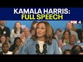 Kamala Harris Rally: FULL SPEECH