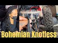 Bohemian Knotless Braids - Beginner Friendly Tutorial