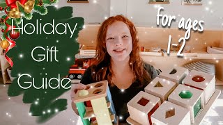 (Young) Toddler Holiday Gift Guide// Toy Ideas For 1-2 Year Olds