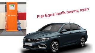 FİAT EGEA LASTİK BASINÇ BARI KAÇ OLMALI? FABRİKASYON VERİLERİ.