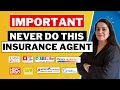 Insurance Agents MUST WATCH | *BIGGEST MISTAKES* by Insurance Agents |Gurleen Kaur Tikku