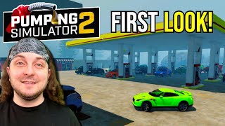 I OPEN Up my very OWN GAS STATION! (Pumping Simulator 2)