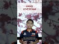 Jangan sebabkan cinta anda menjadi mangsa skim penipuan pelaburan.