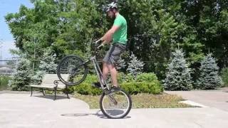 How to rear wheel hop Trials bike