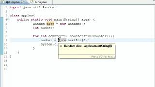 Java Programming Tutorial 26 Random Number Generator