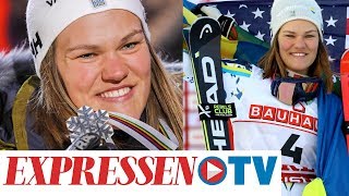 Anna Swenn Larsson tog VM-silver i slalom