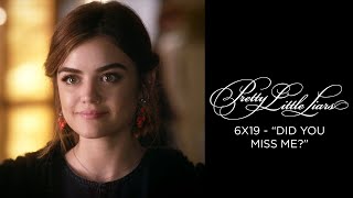 Pretty Little Liars - Jillian Tells Aria She Knows She's Dating Liam - "Did You Miss Me?" (6x19)